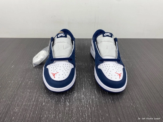 Low SB Jordan 1 CJ7891-400 Midnight Navy 0811